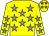 Yellow, grey stars (Relentless Dreamers Racing & Partner)