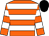 Orange, white hoops, black cap (Fomo (rock) Syndicate)