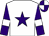 White, purple star, purple sleeves, white armlets, quartered cap (Mr N Canning)