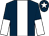Dark blue, white stripe, halved sleeves and star on cap (Mr K Breen And Mr C Wright)