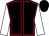 Black, red seams, white sleeves, black cap (Carbine Of London Racing)