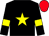 Black, yellow star and armlets, red cap (Mr M Rozenbroek)