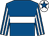 Royal blue, white hoop, striped sleeves, white cap, royal blue star (King Power Racing Co Ltd)
