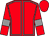 Red, grey seams and armlets (Stella Barclay Racing Club)