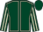 Dark green, beige seams, striped sleeves, dark green cap (JP Murtagh Racing)