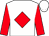 White, red diamond and sleeves (Carlisle Poker Club And T Davidson)