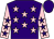 Purple, pink stars, pink sleeves, purple stars and cap (Aled Evans/lynn Evans/ Tommy Williams)