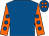 Royal blue, orange sleeves, royal blue spots, royal blue cap, orange spots (The Accession Partners)