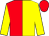 Red and yellow (halved), yellow sleeves, red cap (Goodwood Racehorse Owners Group Limite)