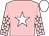 Pink, white star, pink sleeves, white stars and cap (Premier Plastering (uk) Limited)