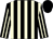 Black and beige stripes, black cap (The Lucra Partnership)