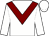 White, maroon chevron (Mpr, Ventura Racing, Salthouse&Fell)