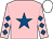 Pink, royal blue star, royal blue diamonds on sleeves, white cap (T Duggan & M J Caffrey & Arthur Lynch & Enda Storan)