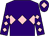 Purple, pink triple diamond, diamonds on sleeves, purple cap, pink diamond (The Carpenters)