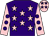 Purple, pink stars, pink sleeves, purple spots, pink cap, purple stars (Jack Racing)