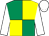 Emerald green and yellow (quartered), white sleeves and cap (Exors Of The Late Mr Trevor Hemmings)