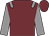 Garnet body, grey epaulettes, grey arms, garnet cap (Ab Racing/ec Ades Hazan/b Houta)