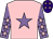 Pink, mauve star, mauve sleeves, pink stars, purple cap, pink stars (The Megsons And Partner)