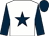 White, dark blue star, sleeves and cap (O'donohoe, Cavanagh, Robinson, Nelson)