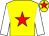 Yellow, red star, white sleeves, yellow cap, red star (Eyeroller Syndicate)