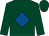 Dark green, royal blue diamond (Heart Of The South Racing 128)