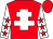 Red, white cross of lorraine, white sleeves, red stars (Dolan-abrahams, Newton, Farrer, Gaunt)