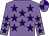 Mauve, purple stars, quartered cap (Pete Wordingham & Charles Pogson)