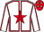 White, red star and seams, red cap, white stars (Alpha Racing 2020)