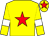 Yellow, red star, yellow sleeves, white armlets, yellow cap, red star (Sir A Ferguson G Mason J Hales & L Hal)