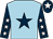 Light blue, dark blue star, dark blue sleeves, white stars, dark blue cap, white star (Nigel O'Hare & Gary Devlin & Mark Devlin & Joseph McCrory)