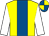 Yellow, royal blue stripe, white sleeves, royal blue and yellow quartered cap (D Blake,c Dinsdale,s McCay & M Beadle)