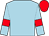 Light blue, red armlets, red cap (Cornthrop Bloodstock Limited)