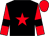 Black, red star, red sleeves, black armlets, red cap (Resdev)
