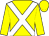 Yellow, white cross belts (Keep Kicking Racing & Partner)