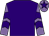 Purple, mauve and purple chevrons on sleeves, mauve cap, purple star (Mr Robert Johnson)