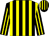 Black and yellow stripes (Dethrone Racing)
