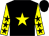 Black, yellow star, yellow sleeves, black stars (Mr Nic Brereton)